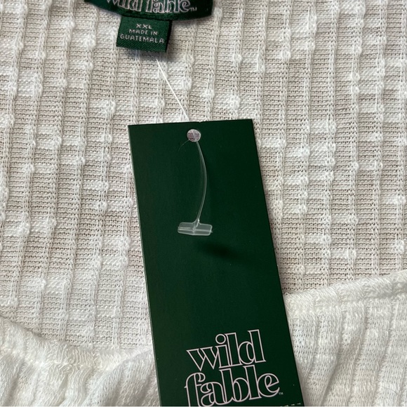 •new• WILD FABLE Sweetheart Long Sleeve Crop - Picture 7 of 9